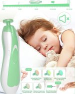 OTTOLIVES Baby Healthcare and Grooming Kit, 24 in 1 Baby Electric Nail Trimmer Set Newborn Nursery Health Care Set for Newborn Infant Toddlers Baby Boys Girls Kids Haircut Tools (0-3 Years+) (Pink) - Image 6